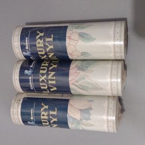 Lot vintage Graham Brown luxury vinyl wall border prepasted Blackburn england